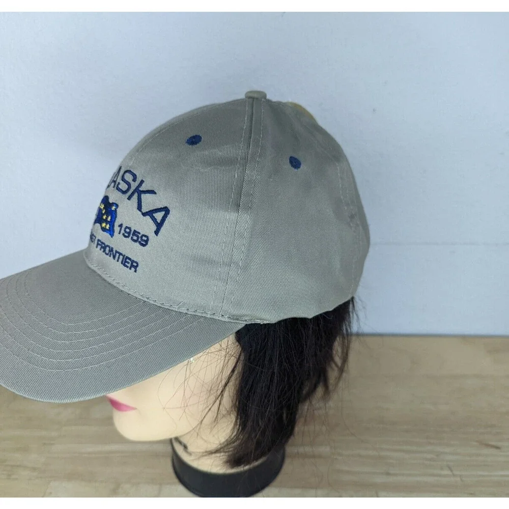 Alaska The Last Frontier Est 1959 SnapBack Hat Alaskan Outfitters. Ketchikan AL‎